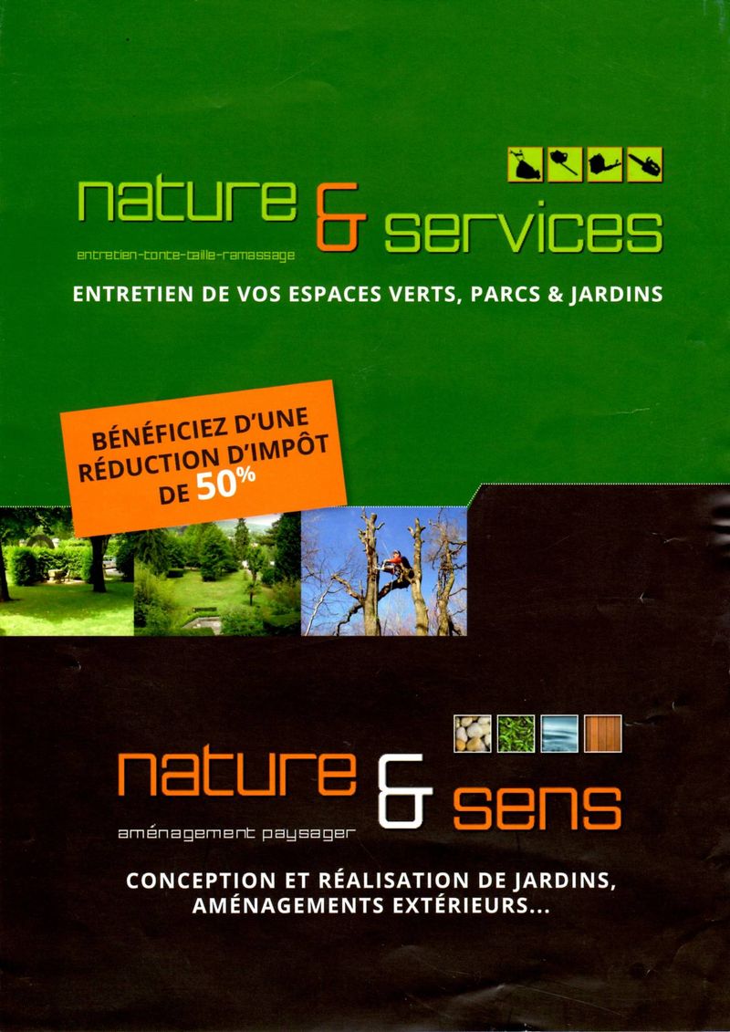 Paysagiste à Lyon bénéficiant d'un agrément de service à la personne. Entretien d'espaces verts, taille de haie déduction de vos impôts