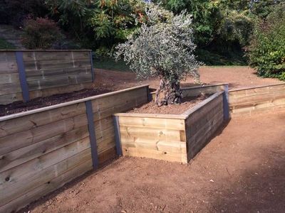 Notre zone d'activité pour ce service Aménagement de jardin avec clôtures et claustras bois